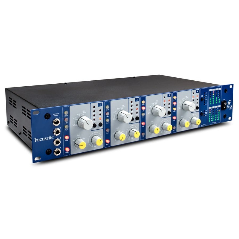 focusrite-isa428-mkii-4ch-microphone-preamp Focusrite ISA428 MKII 4ch Microphone Preamp
