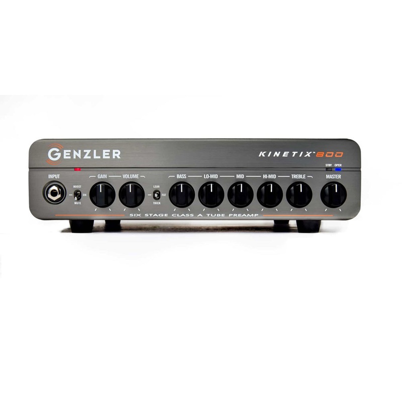 genzler-amplification-kinetix-800-watt-tube-preamp-bass-amplifier Genzler Amplification KINETIX 800 Watt Tube Preamp Bass Amplifier