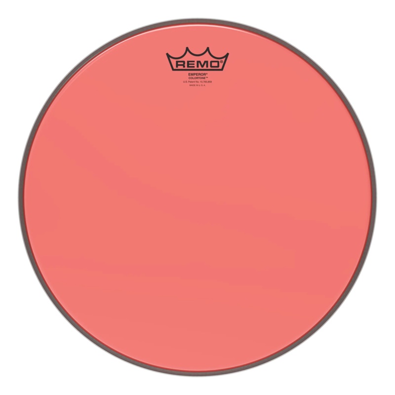 remo-emperor-colortone-red-drumhead-14 Remo Emperor Colortone Red Drumhead 14"