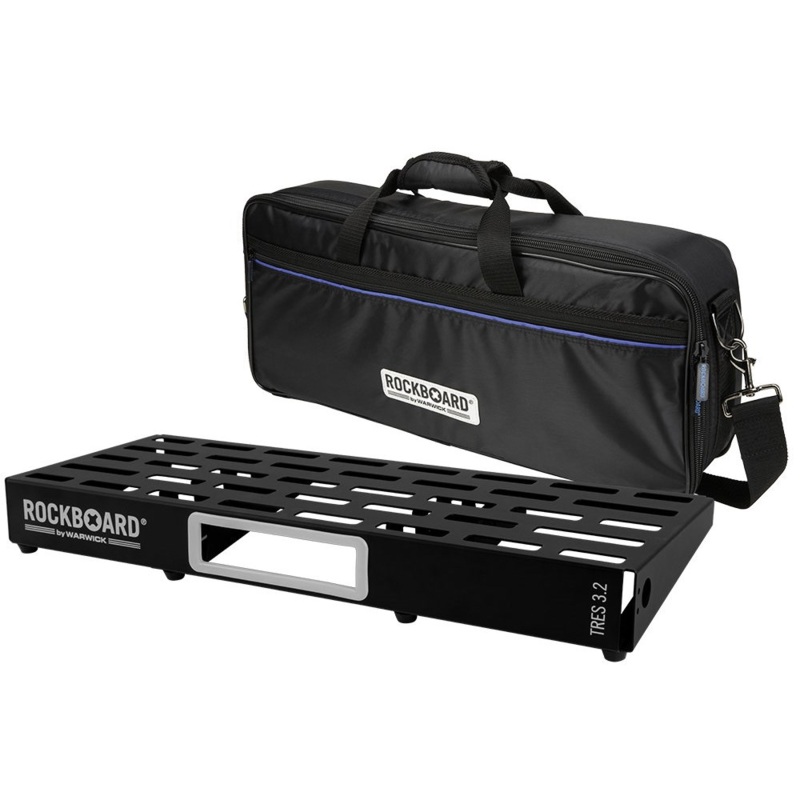 warwick-rockboard-tres-3-2-pedalboard-w-bag Warwick RockBoard TRES 3.2 Pedalboard w/Bag