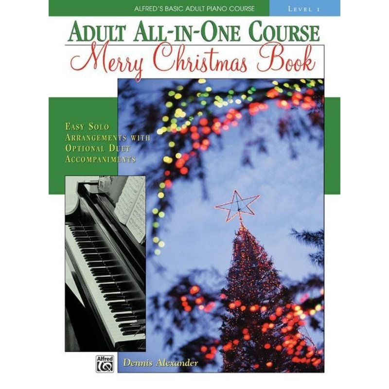 alfred-s-basic-adult-piano-course-all-in-one-merry-christmas-1 Alfred's Basic Adult Piano Course: All-In-One Merry Christmas 1