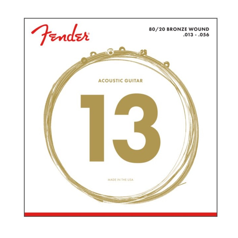 fender-80-20-bronze-acoustic-strings-073-0070-408 FENDER 80/20 BRONZE ACOUSTIC STRINGS 073-0070-408