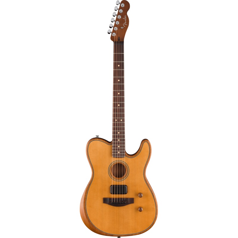 fender-acoustasonic-standard-telecaster-aged-natural Fender Acoustasonic Standard Telecaster - Aged Natural