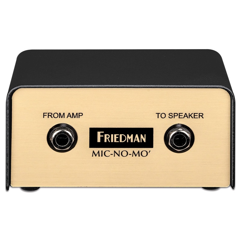 friedman-mic-no-mo-passive-guitar-cabinet-emulated-di-box-one-only Friedman "Mic-No-Mo" Passive Guitar Cabinet Emulated DI Box - One Only