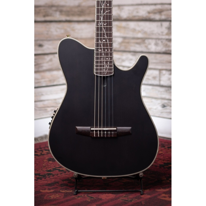 ibanez-tod10n-tim-henson-signature-nylon-string-acoustic-electric-guitar-black Ibanez TOD10N Tim Henson Signature Nylon-string Acoustic-Electric Guitar - Black