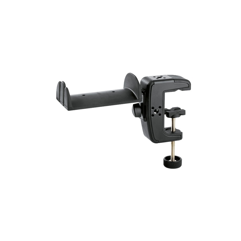 k-m-headphone-holder-with-table-clamp-km16080 K&M Headphone Holder with Table Clamp (KM16080)