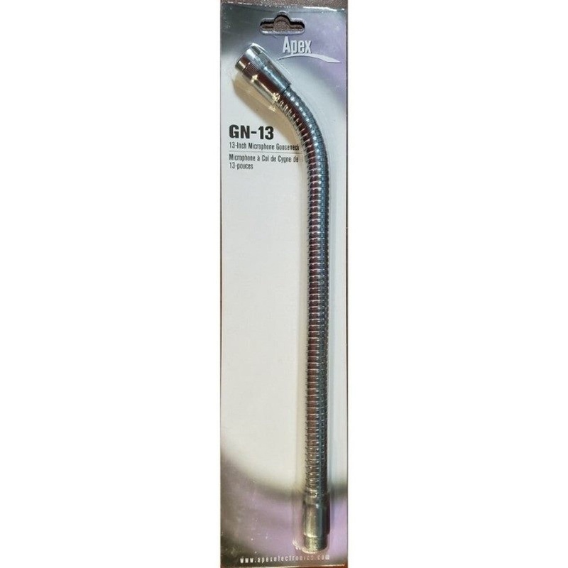 apex-13-chrome-microphone-gooseneck Apex 13 Chrome Microphone Gooseneck