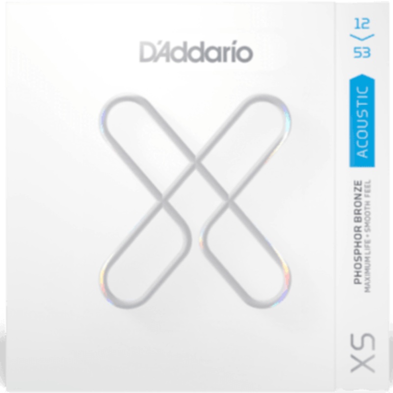 d-addario-xs-coated-acoustic-string-set-phosphor-bronze-012-053 D'Addario XS Coated Acoustic String Set, Phosphor Bronze, .012-.053