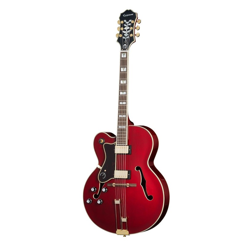 epiphone-broadway-hollow-body-left-handed-electric-guitar-with-bag-eobdw Epiphone Broadway Hollow Body Left Handed Electric Guitar with Bag - EOBDW