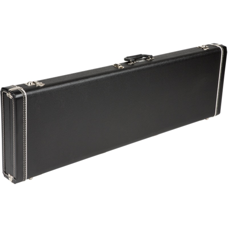 fender-g-g-standard-precision-jazz-bass-hardshell-case-left-handed-black-with-black-acrylic-interior Fender G&G Standard Precision/Jazz Bass Hardshell Case, Left Handed, Black with Black Acrylic Interior