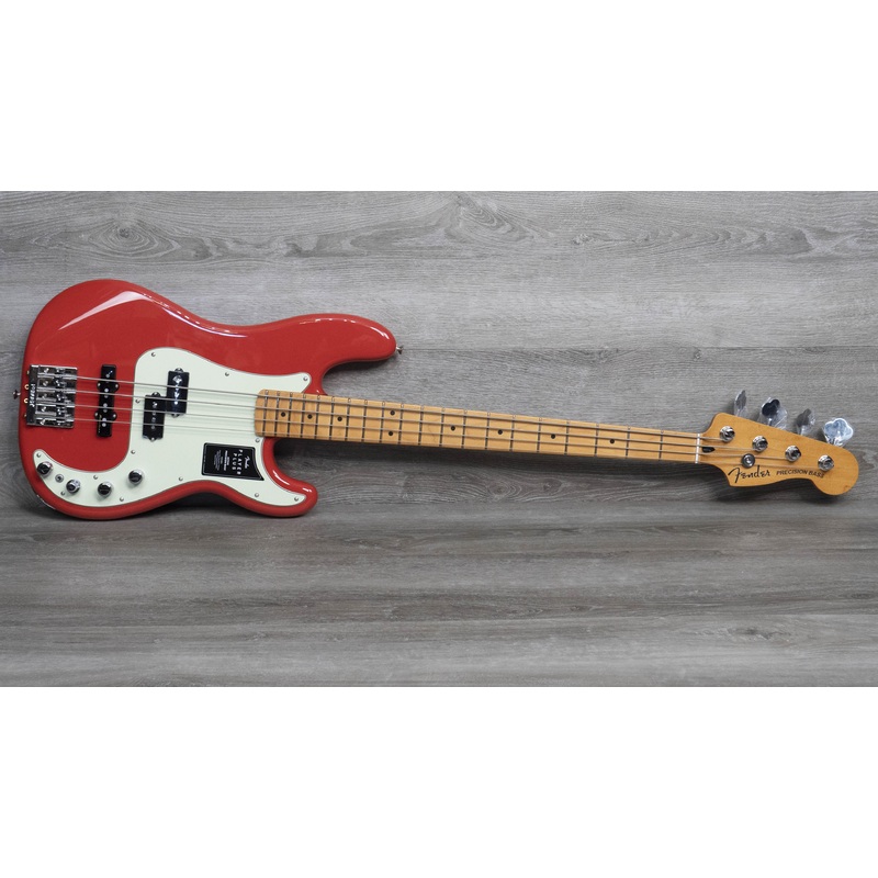 fender-player-plus-precision-bass-maple-fingerboard-fiesta-red Fender Player Plus Precision Bass, Maple Fingerboard, Fiesta Red
