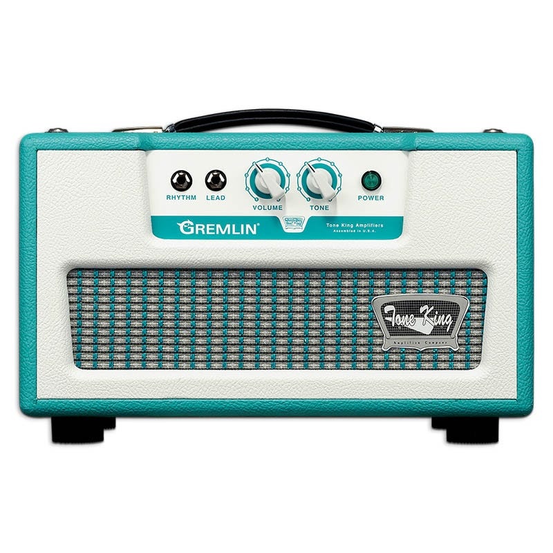 tone-king-gremlin-5w-guitar-amp-head-turquoise Tone King Gremlin 5w Guitar Amp Head - Turquoise
