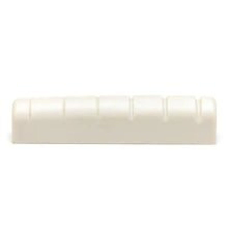 white-tusq-slotted-nut-43mm-gibson-style-pq-6010-00 WHITE TUSQ SLOTTED NUT 43MM GIBSON STYLE PQ-6010-00