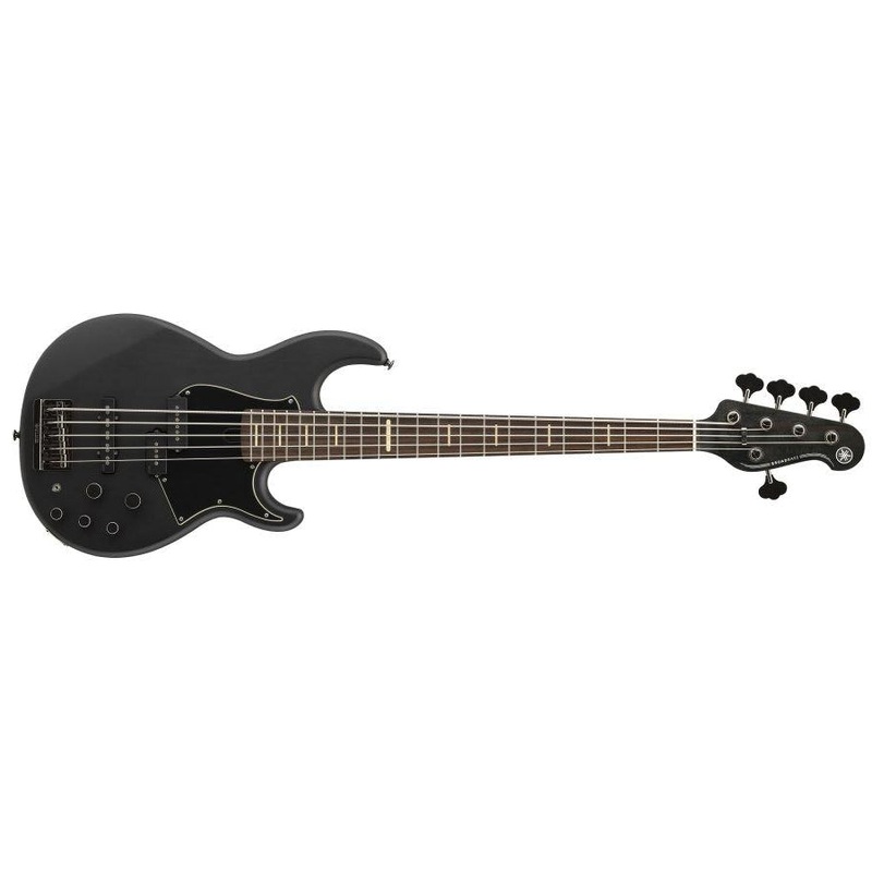 yamaha-bb-735a-electric-5-string-bass-guitar-translucent-matte-black Yamaha BB 735A Electric 5 String Bass Guitar, Translucent Matte Black