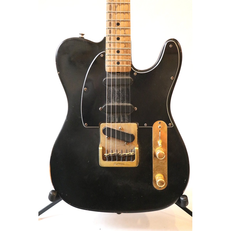 fender-collector-s-edition-black-and-gold-telecaster Fender Collector's Edition Black and Gold Telecaster