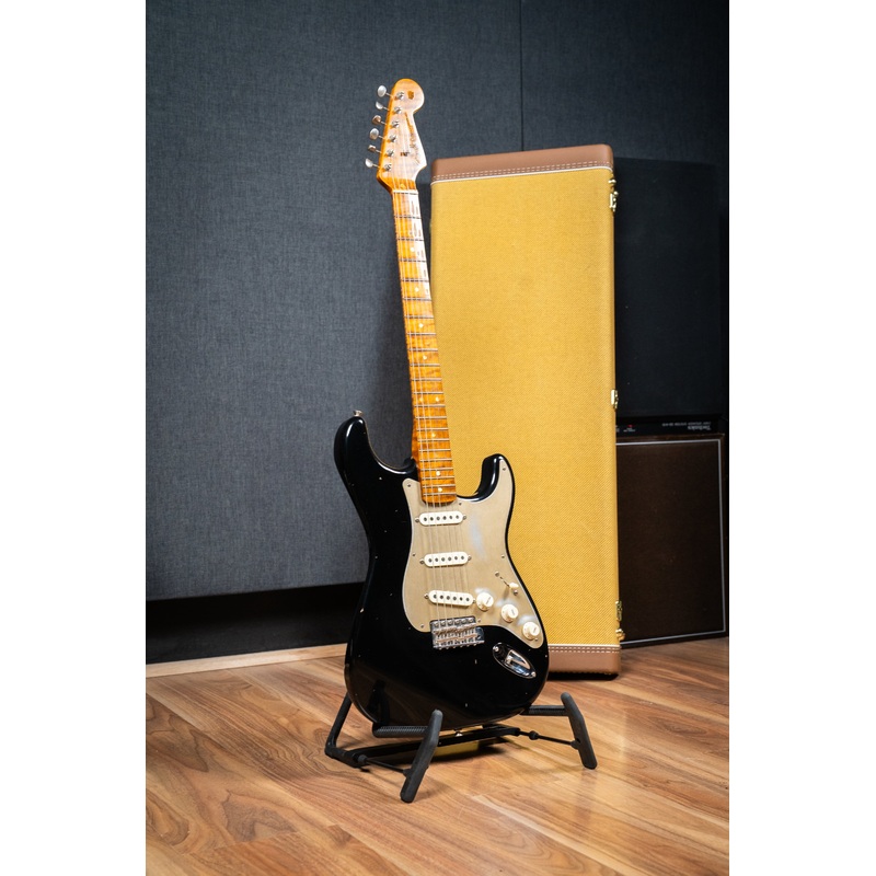 fender-custom-shop-ltd-58-journeyman-strat-w-case-accs-closet-classic-black-pre-owned Fender Custom Shop LTD '58 Journeyman Strat w/Case + Accs - Closet Classic - Black - Pre-Owned
