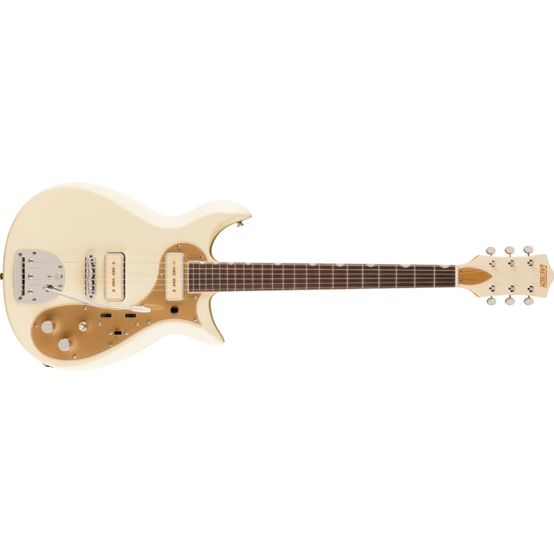 gretsch-electromatic-jack-antonoff-signature-cvt-double-cut-rosewood-fingerboard-vintage-white Gretsch Electromatic Jack Antonoff Signature CVT Double-Cut, Rosewood Fingerboard, Vintage White