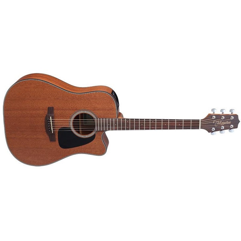 takamine-gd11mce-ns-dreadnought-cutaway-electro-mahogany-top Takamine GD11MCE-NS Dreadnought, Cutaway Electro, Mahogany Top