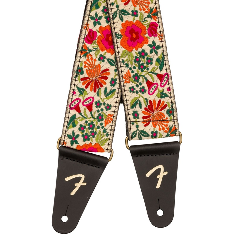 fender-mosaic-jacquard-strap-cream Fender Mosaic Jacquard Strap, Cream