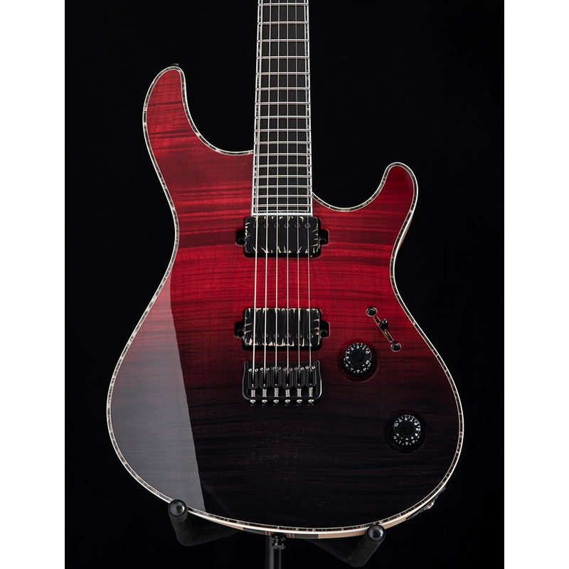 mayones-regius-6-black-to-red-horizon Mayones Regius 6 Black To Red Horizon