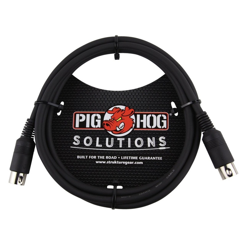 pig-hog-solutions-6ft-midi-cable Pig Hog Solutions 6ft MIDI Cable
