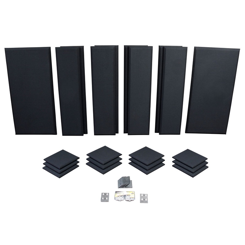 primacoustic-london-12-room-treatment-kit-black Primacoustic London 12 Room Treatment Kit - Black