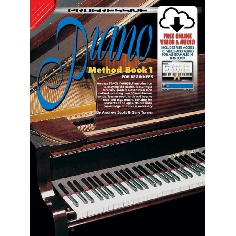 progressive-piano-method-book-1-book-oa Progressive Piano Method Book 1 Book/OA