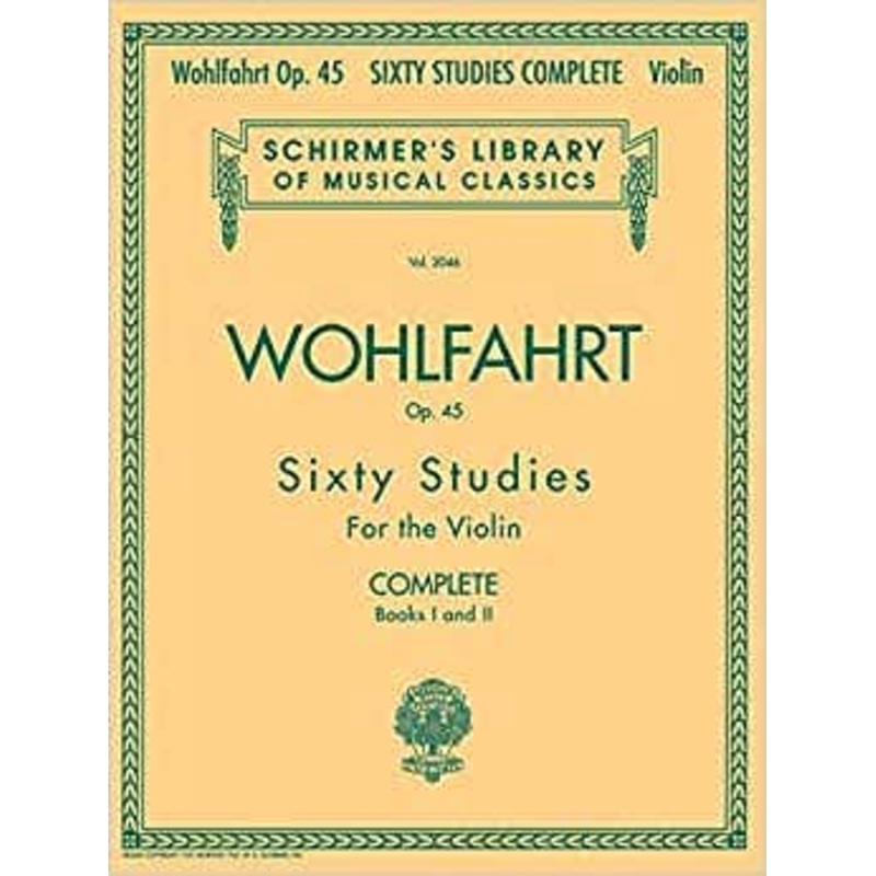 wohlfahrt-60-studies-op-45-violin-complete-bks-1-2 Wohlfahrt - 60 Studies Op 45 Violin Complete Bks 1-2