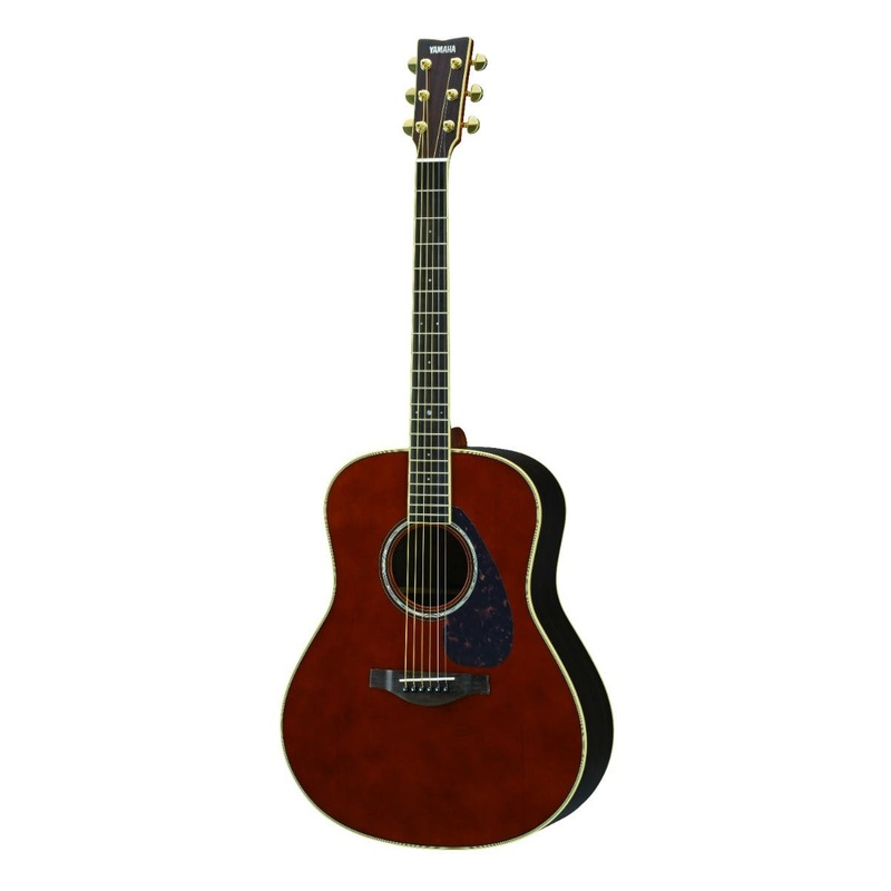 yamaha-ll6are-jumbo-acoustic-electric-guitar-w-hard-bag-dark-tinted Yamaha LL6ARE Jumbo Acoustic Electric Guitar w/Hard Bag - Dark Tinted