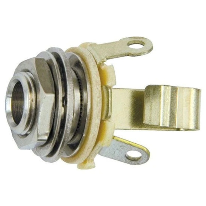 dimarzio-ep1301-switchcraft-jack-socket-w-nut-washer DiMarzio EP1301 Switchcraft Jack Socket w/ Nut & Washer