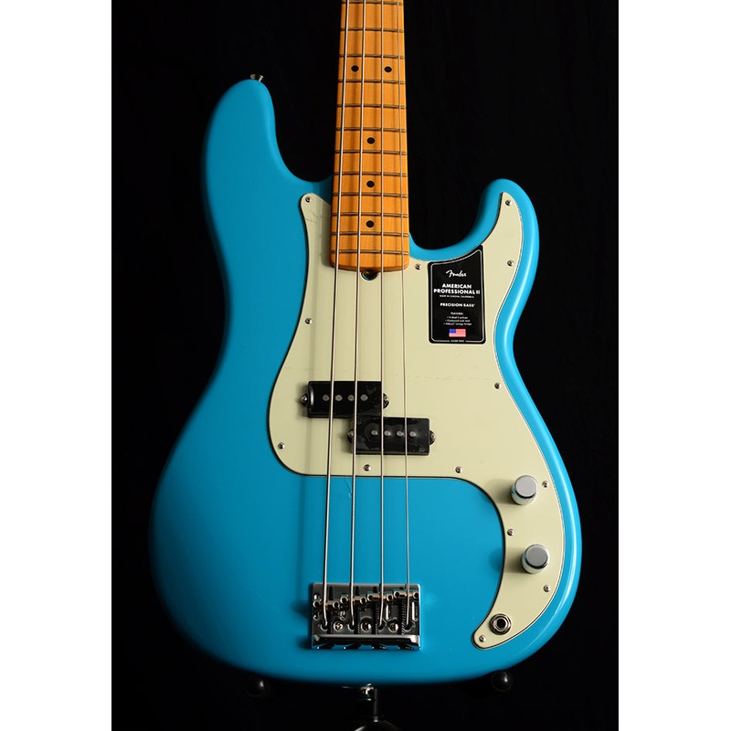 fender-american-professional-ii-precision-bass-miami-blue Fender American Professional II Precision Bass Miami Blue