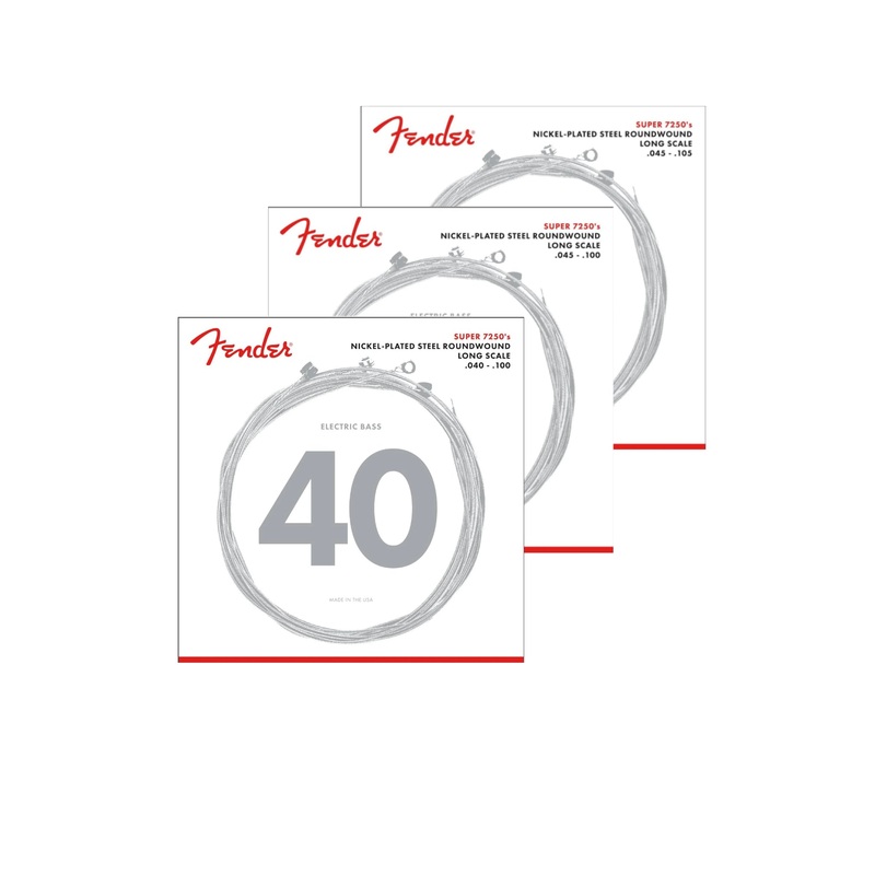 fender-super-7250-s-nickel-plated-steel-bass-strings-long-scale Fender Super 7250's Nickel Plated Steel Bass Strings, Long Scale