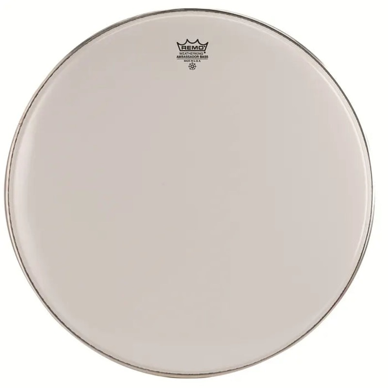 remo-ambassador-20-bass-drum-head Remo Ambassador 20" Bass Drum Head