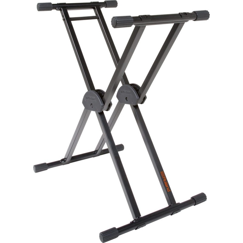roland-ks-20x-double-brace-x-style-keyboard-stand-ks20x Roland KS-20X Double Brace X-Style Keyboard Stand (KS20X)