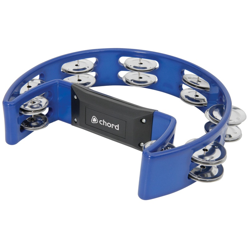 chord-tambourine-single-d-blue Chord Tambourine, Single D Blue
