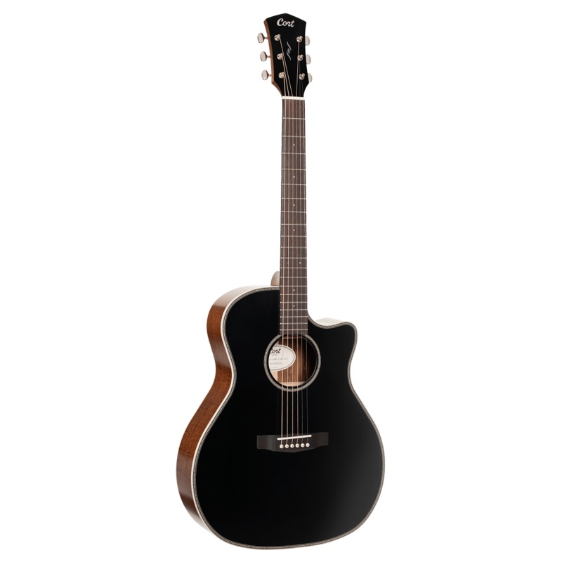 cort-essence-ga4-acoustic-guitar-black-top-semi-gloss Cort Essence GA4 Acoustic Guitar - Black Top Semi Gloss