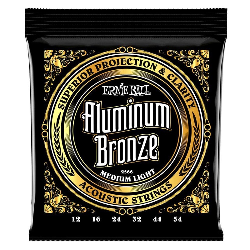 ernie-ball-aluminium-bronze-acoustic-guitar-string-set-medium-light-012-054 Ernie Ball Aluminium Bronze Acoustic Guitar String Set, Medium Light .012-.054