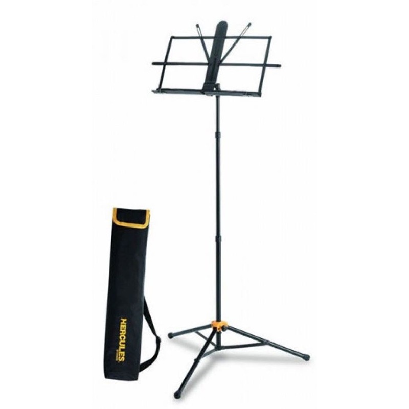 hercules-bs118bb-ez-grip-music-stand-with-bag Hercules BS118BB EZ Grip Music Stand with Bag