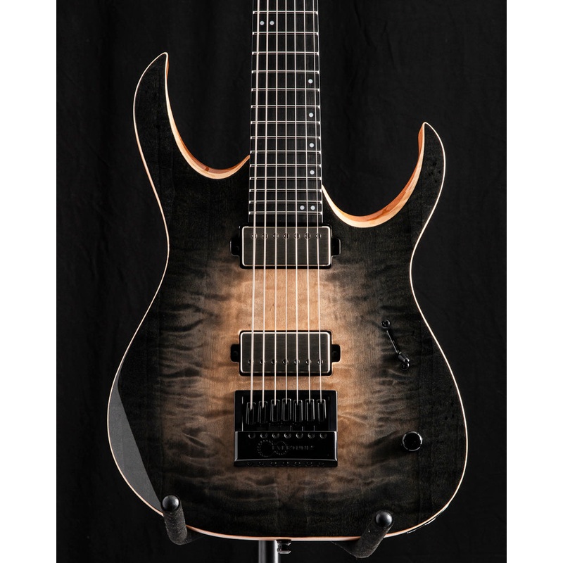 mayones-duvell-elite-4ever-7-trans-natural-fade-black-burst-out-gloss Mayones Duvell Elite 4Ever 7 Trans Natural Fade Black Burst Out Gloss