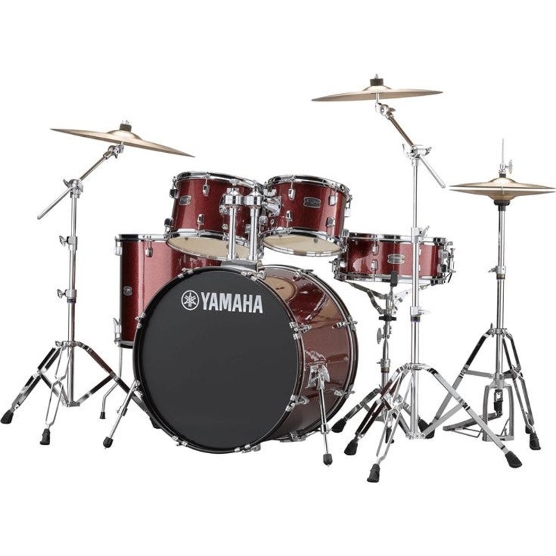 yamaha-rydeen-5pc-euro-drum-kit-burgundy-glitter-w-free-ds550-stool Yamaha Rydeen 5pc Euro Drum Kit - Burgundy Glitter w/FREE DS550 STOOL!