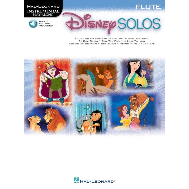 disney-solos-flute-bk-cd Disney Solos Flute Bk/Cd