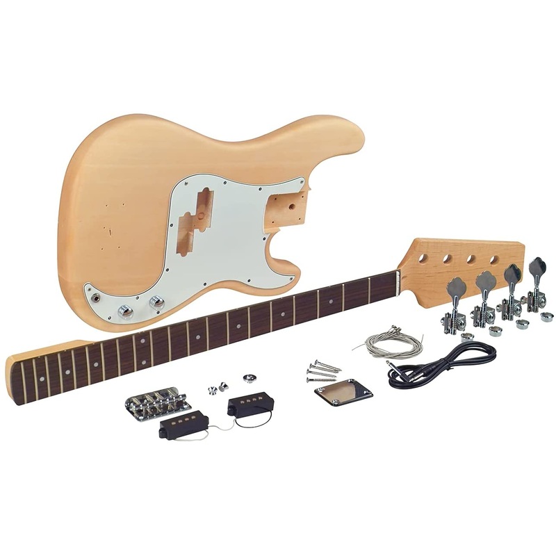 electric-bass-guitar-diy-kit-p-style Electric Bass Guitar DIY Kit - P Style