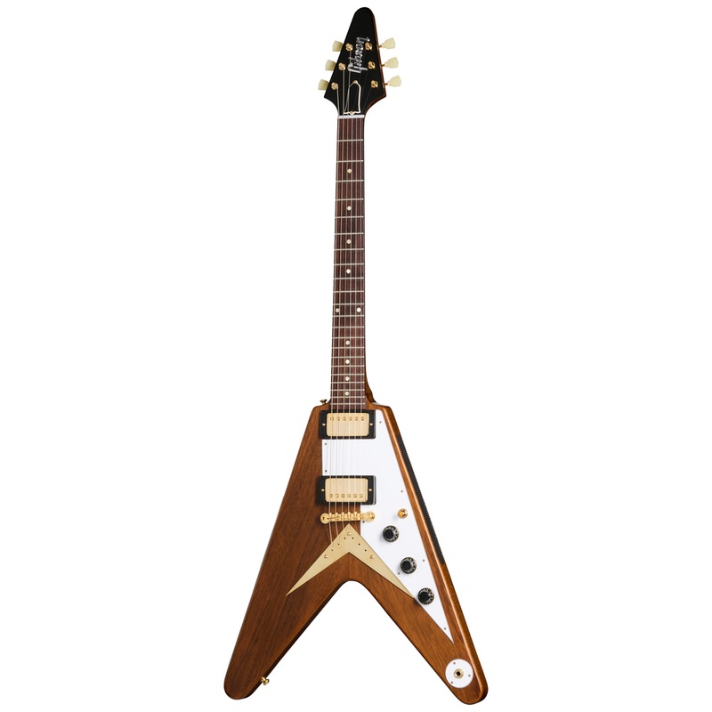 gibson-1958-mahogany-flying-v-reissue Gibson 1958 Mahogany Flying V Reissue