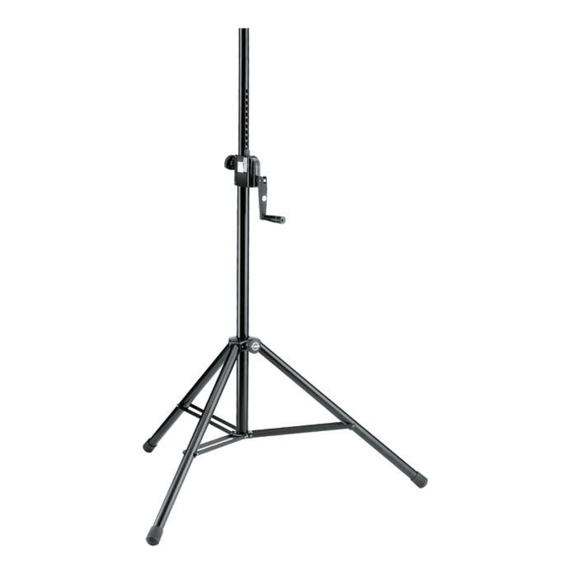 k-m-tripod-speaker-stand-with-winch-single-km-213 K&M Tripod Speaker Stand with Winch - Single (KM 213)