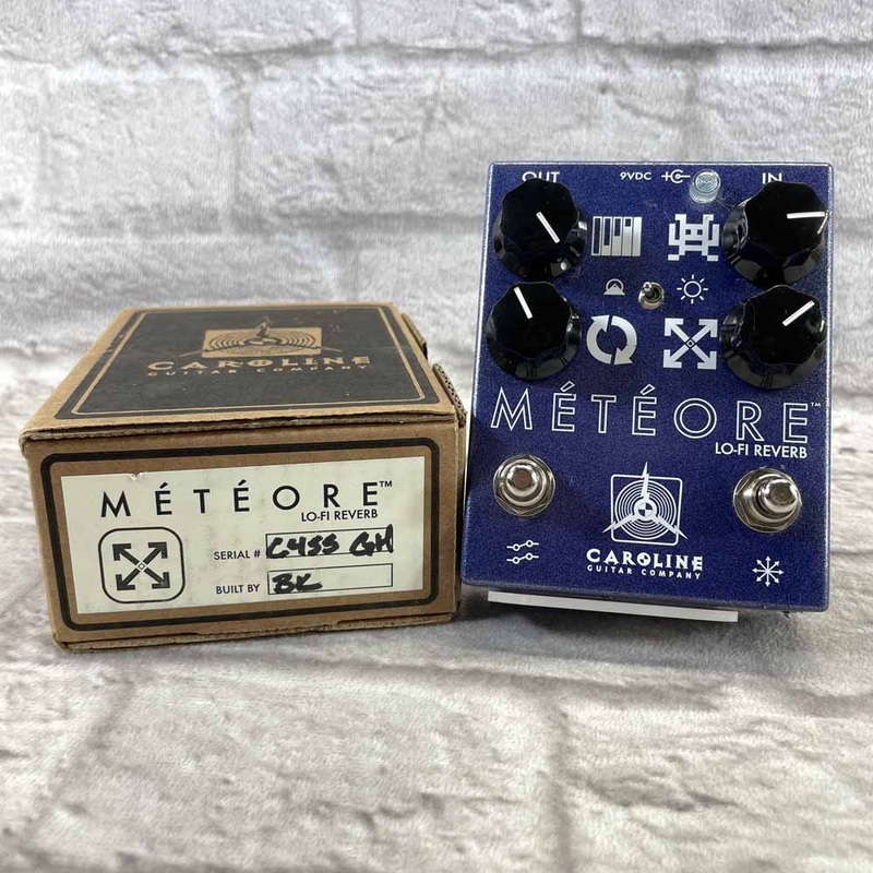 used-caroline-guitar-company-meteore-lo-fi-reverb-pedal Used: Caroline Guitar Company Meteore Lo-Fi Reverb Pedal