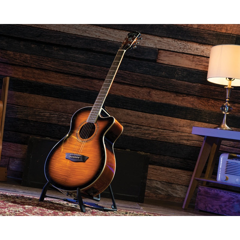 washburn-festival-ea15-mini-jumbo-cutaway-acoustic-electric-guitar-tb Washburn Festival EA15 Mini Jumbo Cutaway Acoustic-Electric Guitar, TB
