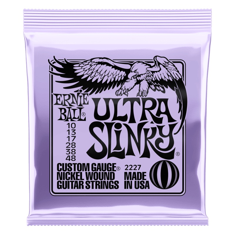 ernie-ball-electric-guitar-string-set-nickel-ultra-slinky-010-048 Ernie Ball Electric Guitar String Set, Nickel, Ultra Slinky .010-.048