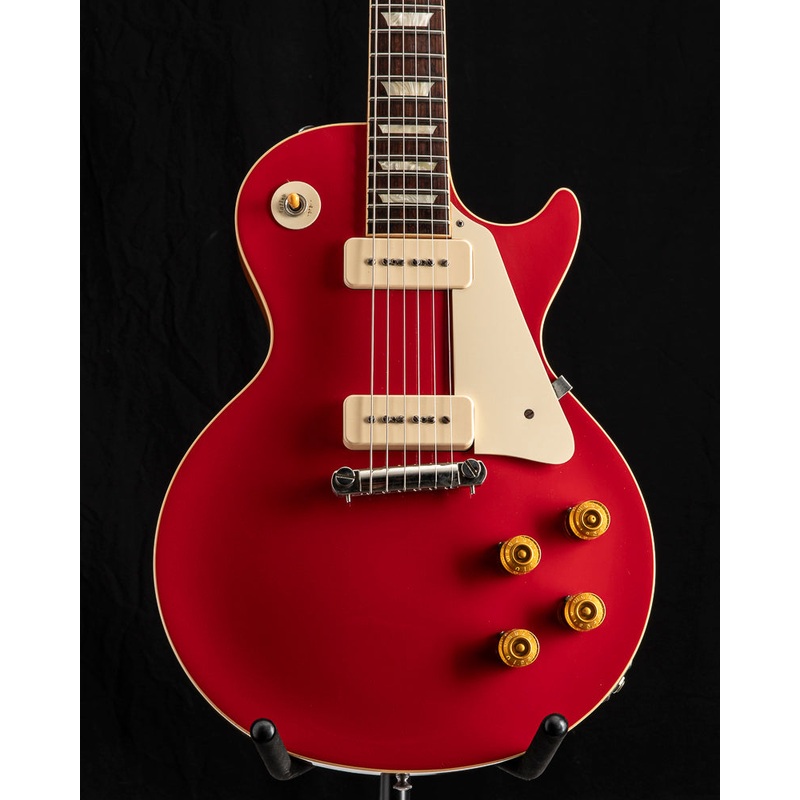 used-gibson-custom-historic-1954-les-paul-standard-ember-red Used Gibson Custom Historic 1954 Les Paul Standard Ember Red