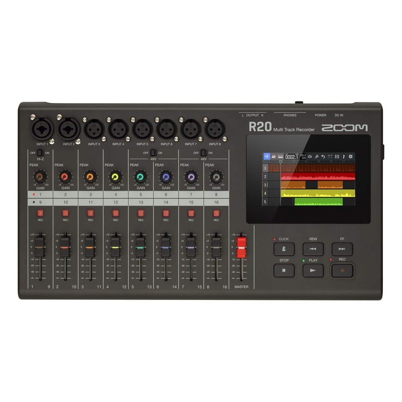 zoom-r20-multi-track-recorder-interface-controller Zoom R20 Multi-Track Recorder / Interface / Controller