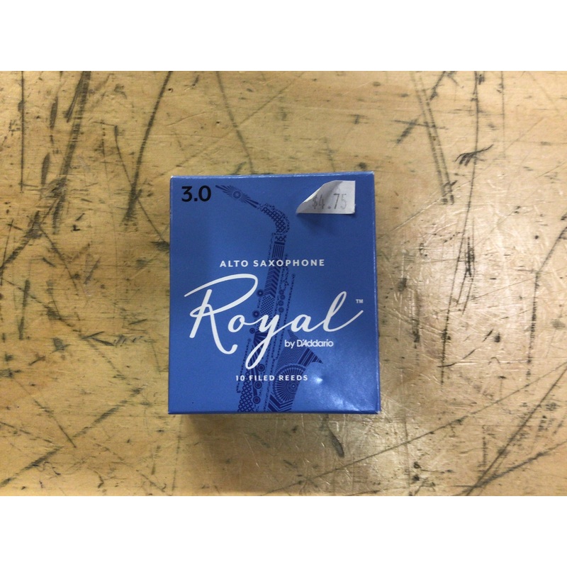 rico-royal-alto-saxophone-reeds-3-0-single-reed Rico Royal Alto Saxophone Reeds 3.0 (Single Reed)